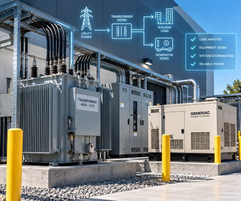 ​​Transformer &amp; Generator Sizing